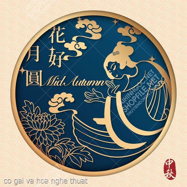 co gai va hoa nghe thuat